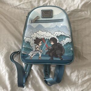 Star Wars Rey and Kylo Ren Loungefly Mini Backpack